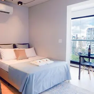 Apartment Easy Star - Studio Com Vista Incrivel Na Vila Olimpia - Kq01g