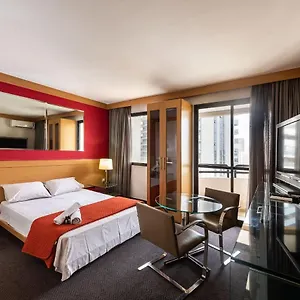Hotel Qy1207 Flat Na Faria Lima Com Vaga De Garagem Sao Paulo