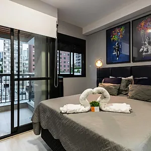 Novo E Chic Studio Na Vila Madalena-sauna Apartment Sao Paulo