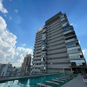 Flat Deluxe Com Varanda E Vista No Jardins - Vn Capote Luxuoso Apartment *