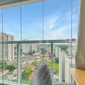 Apartment Ibirapuera Piscina Vista Academia Coworking *