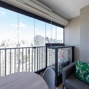 Apartment Bhomy Bela Vista -10min Do Metro Mackenzie F2008d