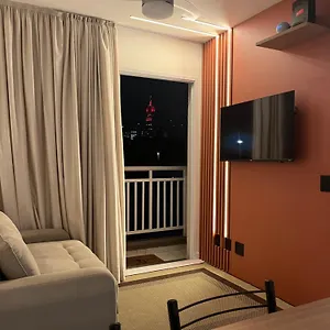 Apartment Orange One - No Bras Com Varanda E Estacionamento Incluso *