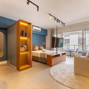 Easy Star - Moderno C/vaga No Campo Belo - Ah01i Apartment Sao Paulo