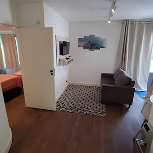 Flat Meu Lar Garagem Hakka Feirinha E Hospitais Apartment
