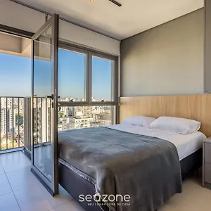 Apartment Com Varanda E A 290m Do Metro - Oln1702