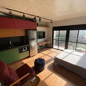 97 New Next Paulista Av, Fast Wifi And Balcony Apartment