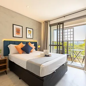 Apartment Easy Star - Lindo No Brooklin Ao Lado Av. Santo Amaro! - Yt01h