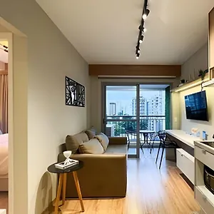 Apto 805 Completo Em Moema | A/c, Wi-fi E Jacuzzi. *