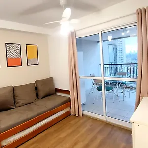 Piscina, Academia E Vaga | Brazilian Corner Apartment *