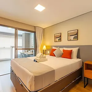 Easy Star - Belo Com Cama Queen No Coracao Do Brooklin - Sc03i Apartment