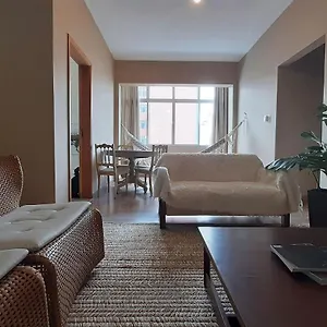 Apto Grande Com Rede De Descanso Na Sala | Wifi 100 Mb *