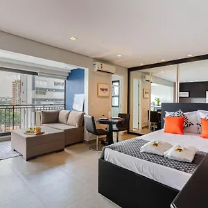 Apartment Easy Star - Espacoso Studio Ao Lado Do Aeroporto De Congonhas - Zy01g Sao Paulo