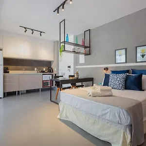Easy Star- Charmoso Studio Ao Lado Do Aeroporto De Congonhas - Da01h Apartment Sao Paulo