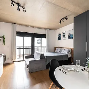 47 New Next Paulista Av, Fast Wifi And Balcony *