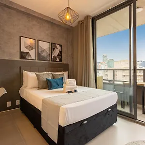 Apartment Easy Star - No Coracao Da Consolacao Com Vista Livre - Vf01h