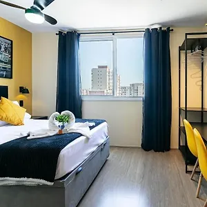 Apartment Esplendido Studio No Bras Com Piscina/metro Bras