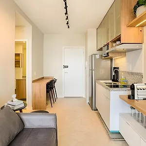 Apto 902 Luxuoso | Piscina, A/c E Wi-fi 500 Mb Apartment Sao Paulo
