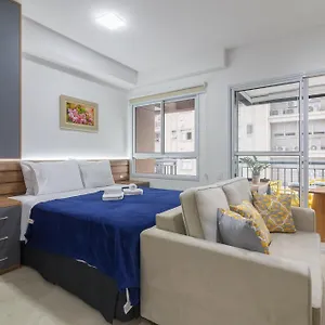 Apartment Com Varanda Proximo Metro Mariana