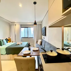 Apartment V1207 - Flat Inteligente Na Mariana | Metro Sao Paulo