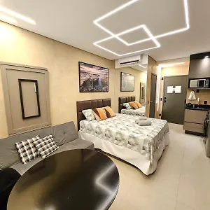 Vn Turiassu - Confortavel E Sofisticado Studio, 2 Min Do Allianz Apartment *