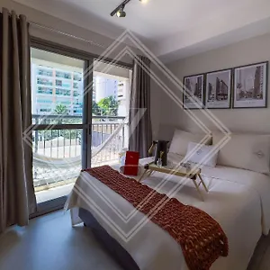 Apartment Zainalofts7moema Ao Lado Metro, Ibira, Casv 202 / 602 Id *