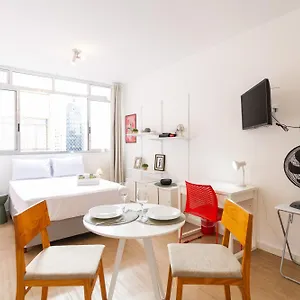 Apartment Acolhedor Com Tv E Ar Proximo A Faria Lima Sao Paulo