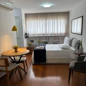 Sh59 Estilo Conforto Simplicidade Na Bela Cintra Apartment Sao Paulo