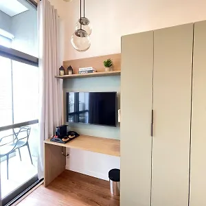 501 Mezanino Incrivel - Brooklin Ao Lado Do Consulado E Proximo Ao Morumbis Apartment