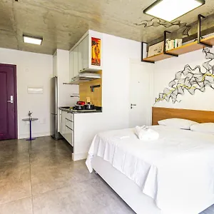 Bk407 - Aconchegante | Metro Republica Apartment *