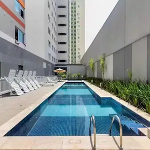 Loft Com Ar Condicionado E Piscina A 86 Metros Do Metro Bras Sao Paulo