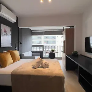 Apartment Novo On Jurupis Ao Lado Metro Moema *