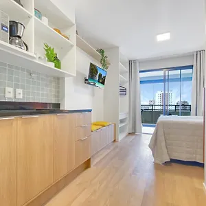 Coworking Allianz Parque Pool Ac Apartment