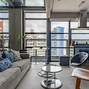Moderno E Confortavel Loft Duplex No Itaim