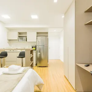 Apartment Redecorado No Bela Vista Com Sacada E Lazer Apm1205 *